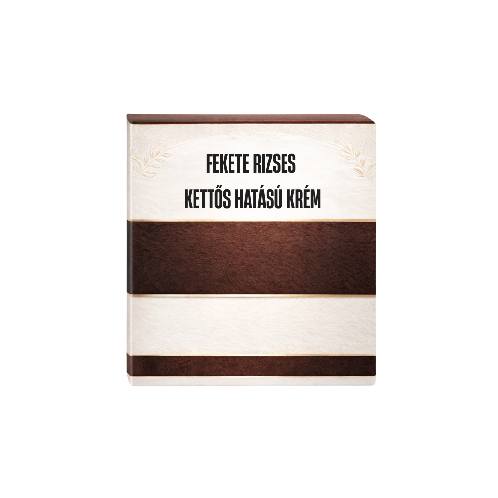 Fekete rizses kettős hatású krém
