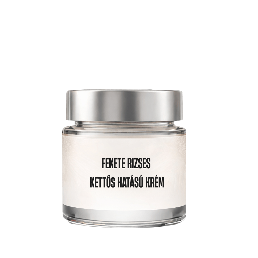 Fekete rizses kettős hatású krém