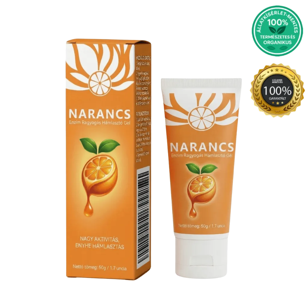 Deluxe narancs enzimes gél