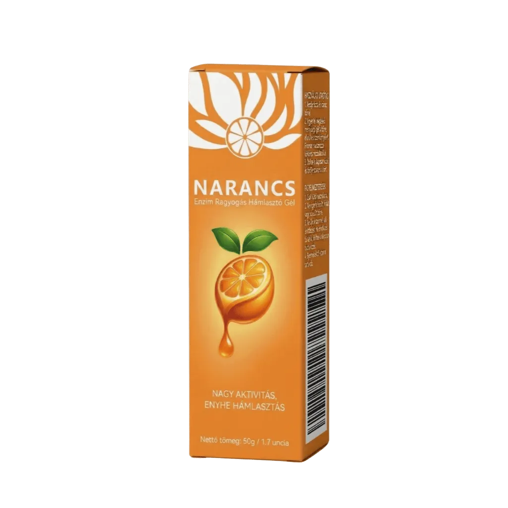 Deluxe narancs enzimes gél