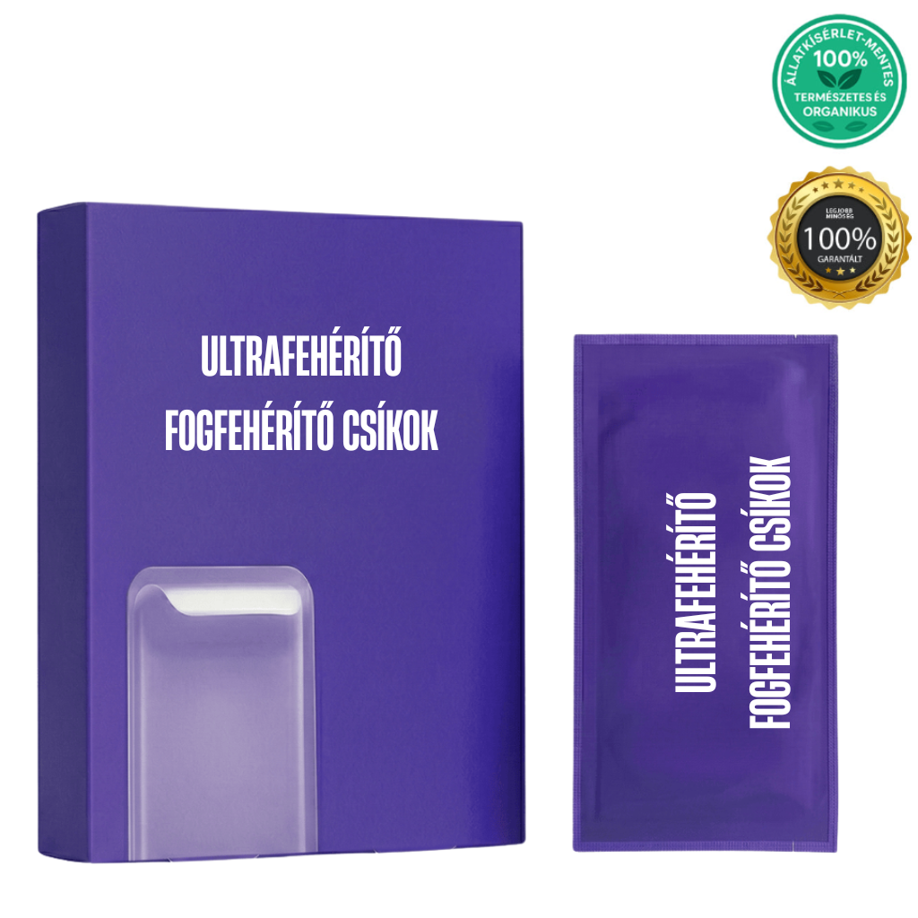 Prémium fogfehérítő csíkok
