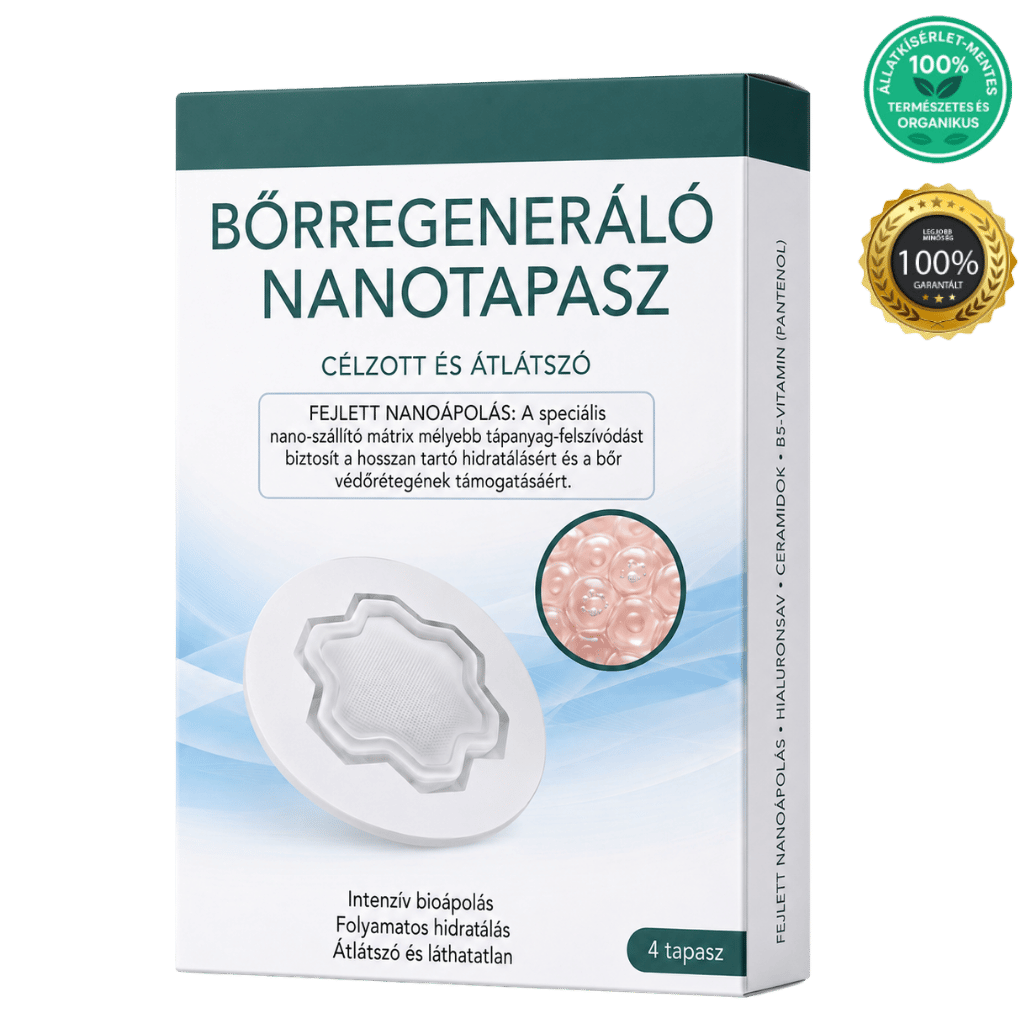 Nano tapasz a bőr megújítására