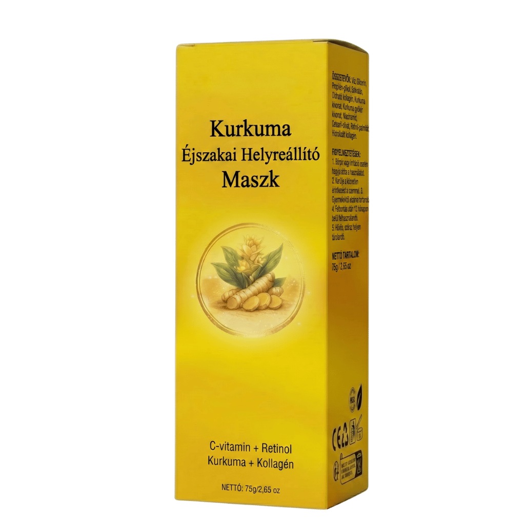 Luxus Kurkumás Arcmaszk Krém