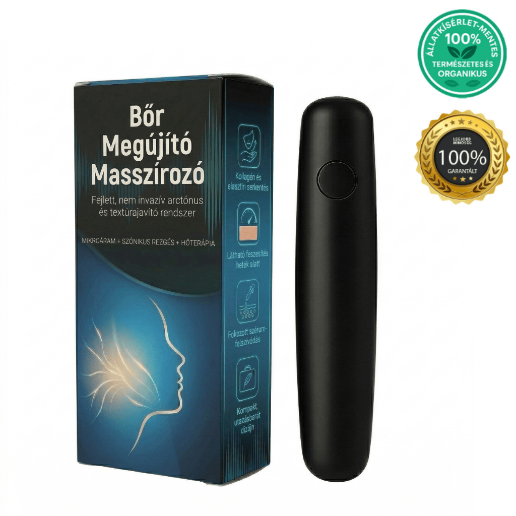 Bőrregeneráló masszírozó